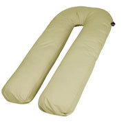 Beige-Coozly U Premium LYTE Pregnancy Body Pillow