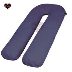 Navy-Coozly U Premium LYTE Pregnancy Body Pillow