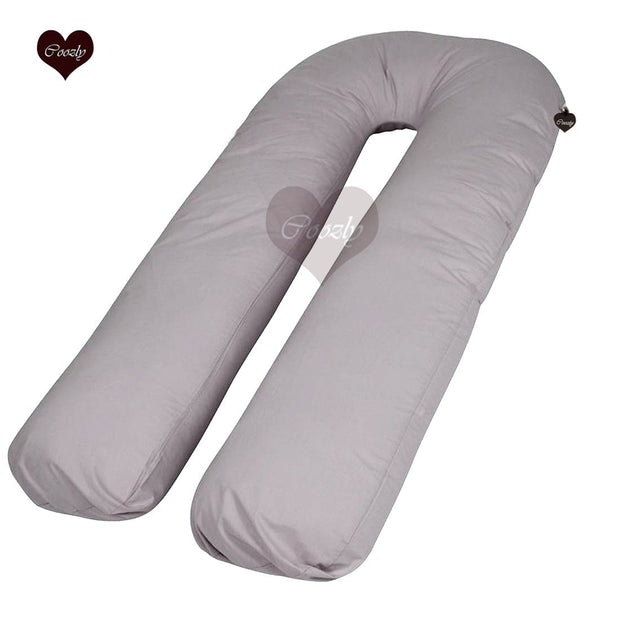 Grey-Coozly U Premium LYTE Pregnancy Body Pillow