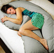 Grey-Coozly U Premium LYTE Pregnancy Body Pillow
