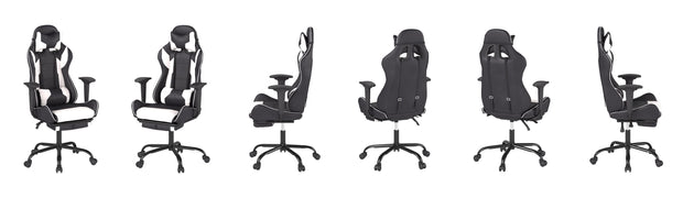 Coozly Video Gaming Chair | Luxury Office Chair | with Footrest