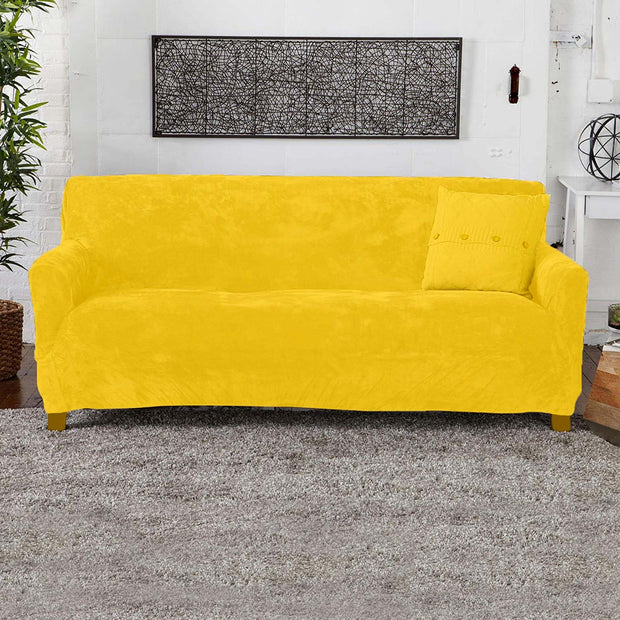 Sofa Covers Yellow